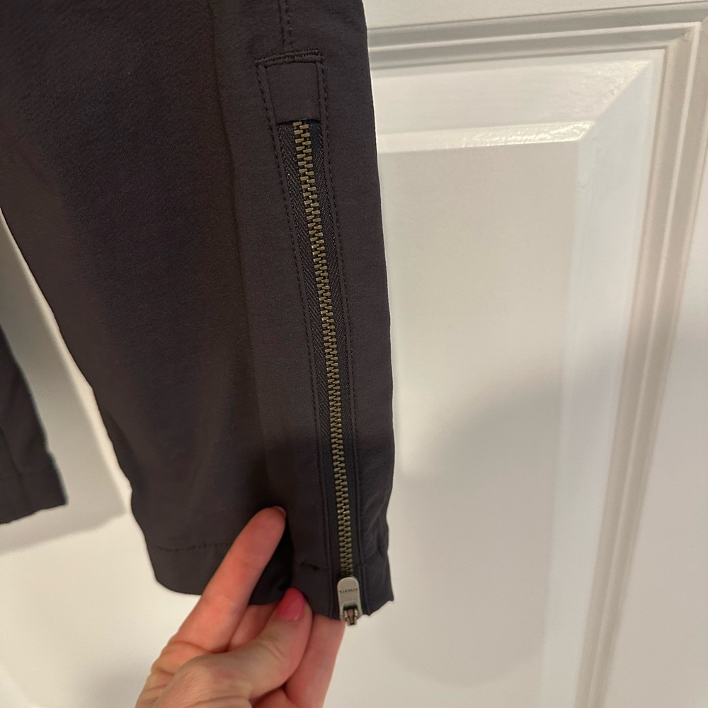 Athleta Plum Pants with Zipper Pockets & Zipper ankles. - Picture 4 of 6